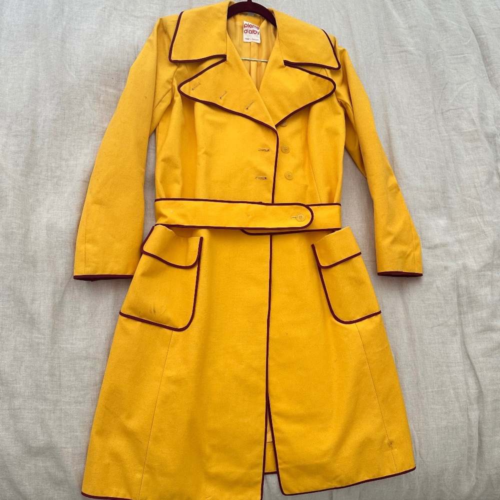 Vintage Trench coat 60’s)